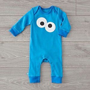 Crate & Kids The Land of Nod Cookie Monster Romper